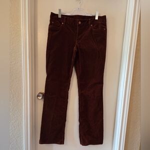 J. Crew 12T Rust Brown Corduroys